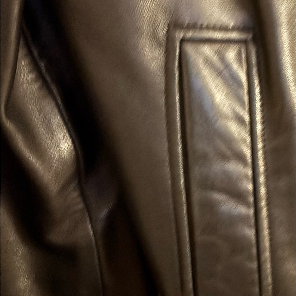 Light Weight Leather Jacket/Size Medium - image 4